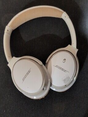 Bose Over-Ear Wireless Headphones - White and Tan Bluetooth